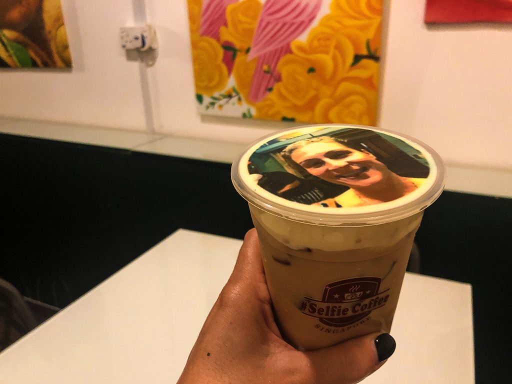 selfie coffee singapore