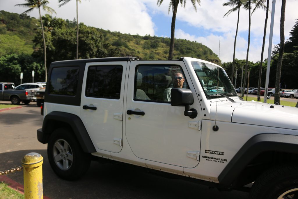 Hawaii Jeep. Honolulu