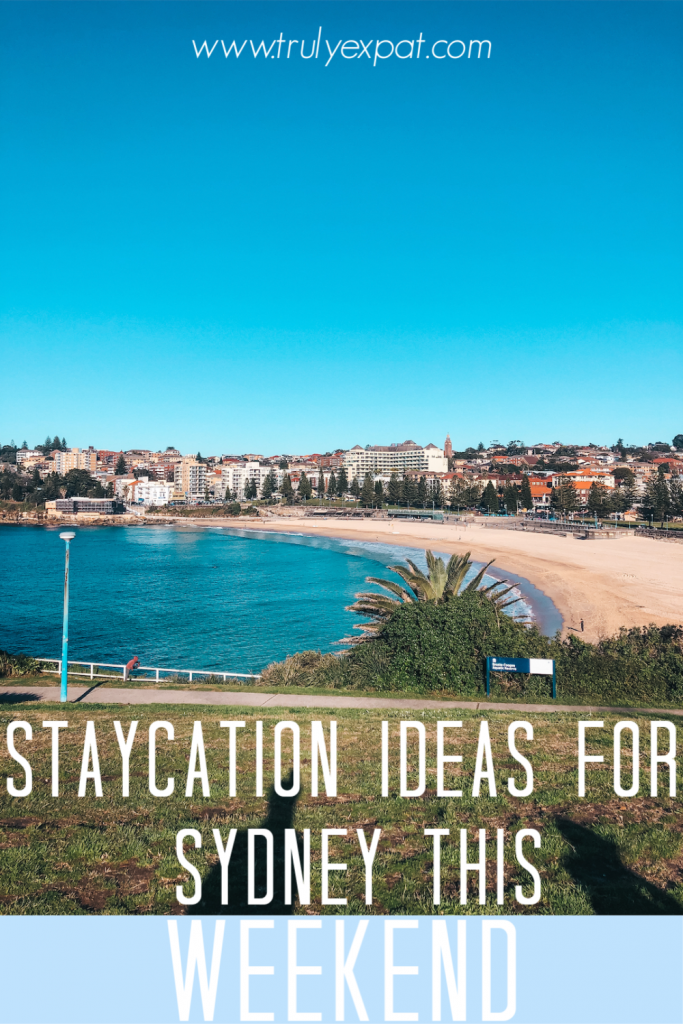 staycation destinations for. sydney this weekend