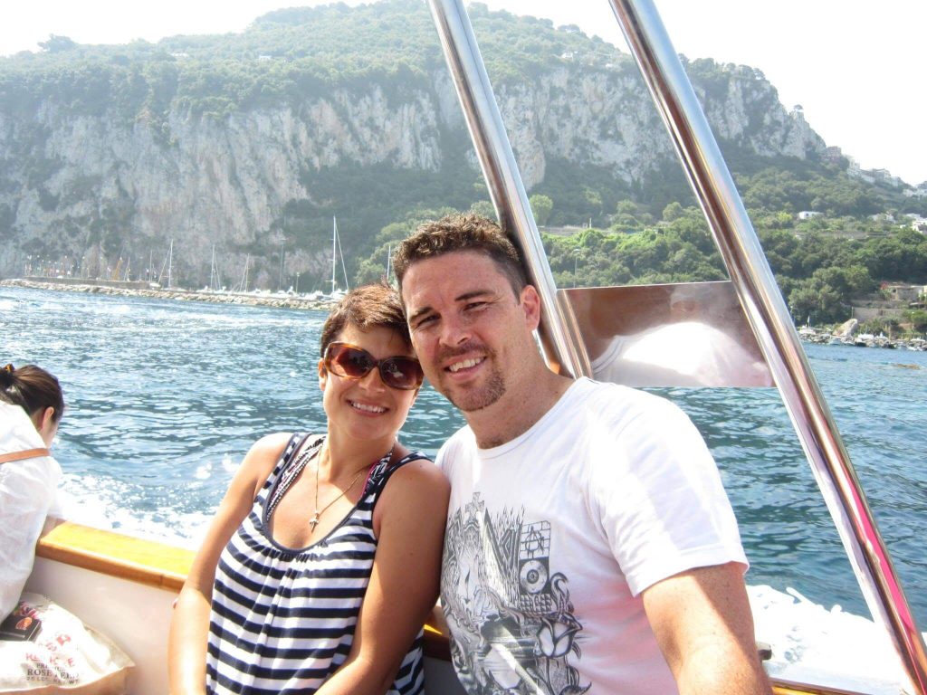 sailing to Capri