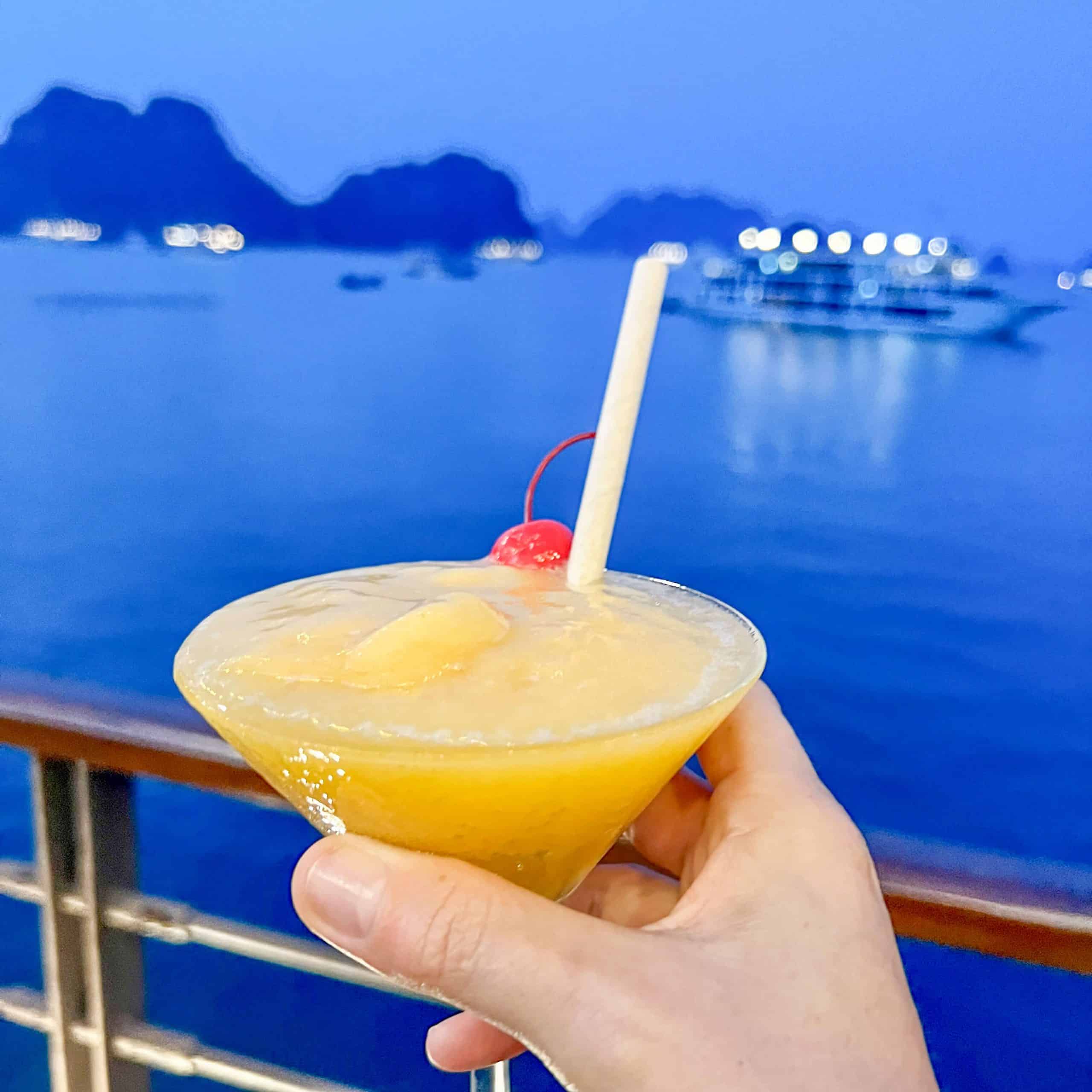 cocktails peony cruise